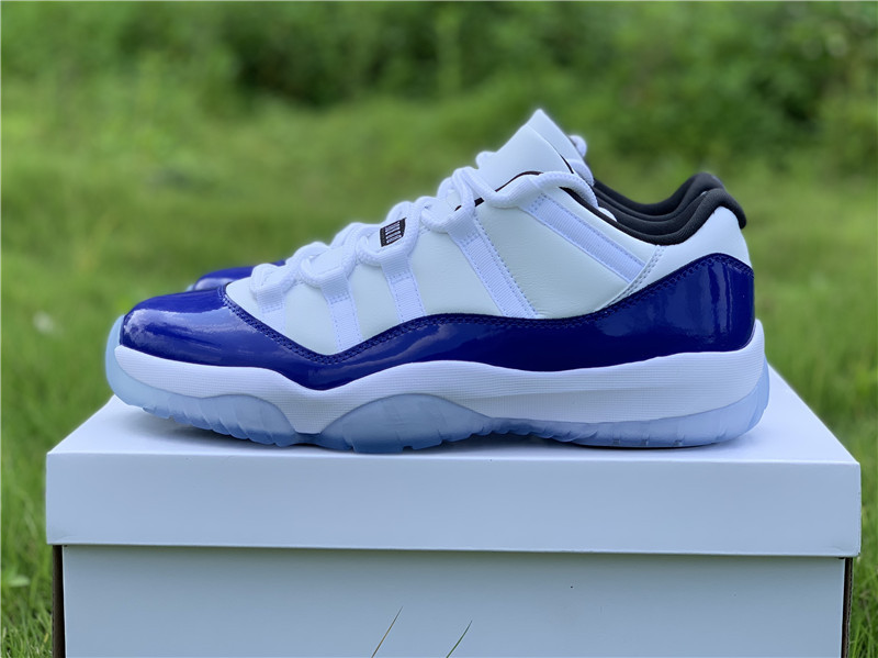 Air Jordan 11 Retro Low White Concord AH7860-100