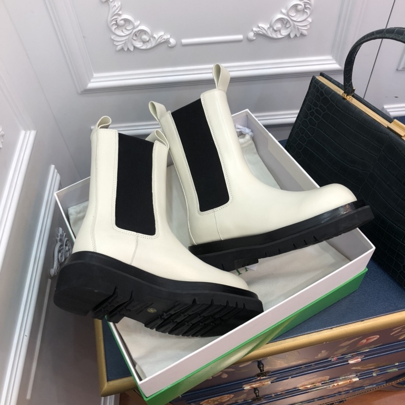 Bottega Veneta Tire Leather Ankle boots