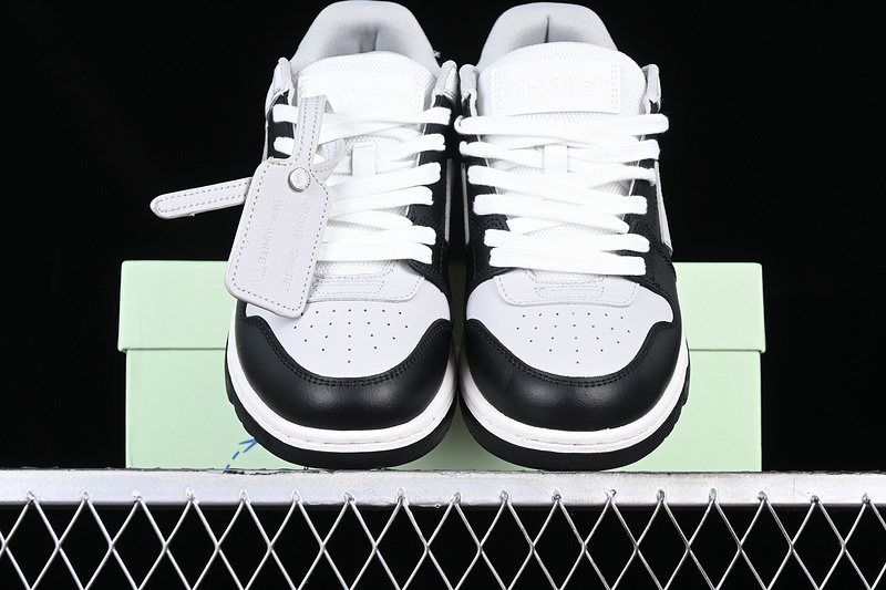 OFF-WHITE Out Of Office leather sneakers