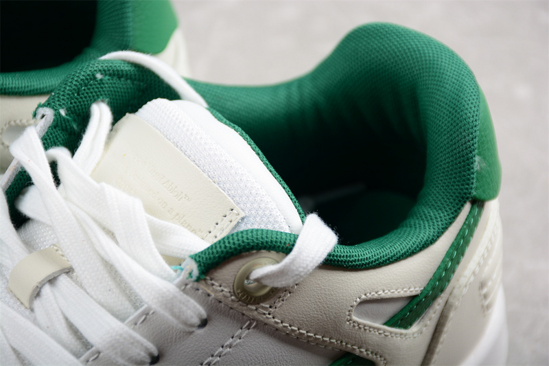 OFF-WHITE Out Of Office leather sneakers