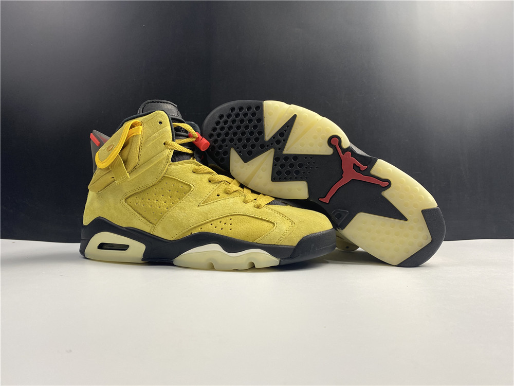 Travis Scott X Air Jordan 6 Wheat Yellow CN1084-300