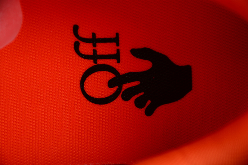 OFF-WHITE Out Of Office leather sneakers