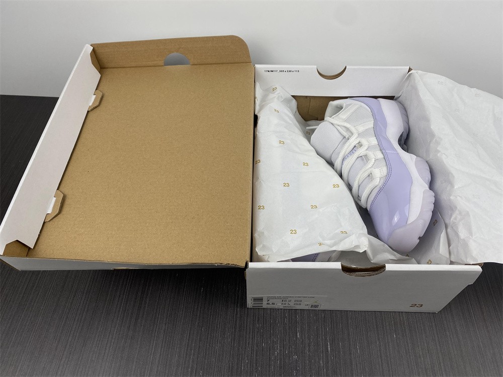 Air Jordan 11 Retro Low Pure Violet  AH 7860-101