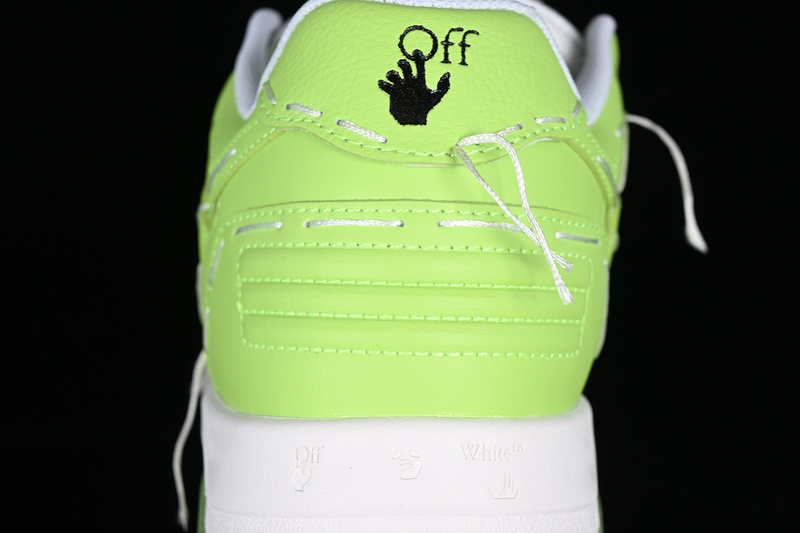 OFF-WHITE Out Of Office leather sneakers