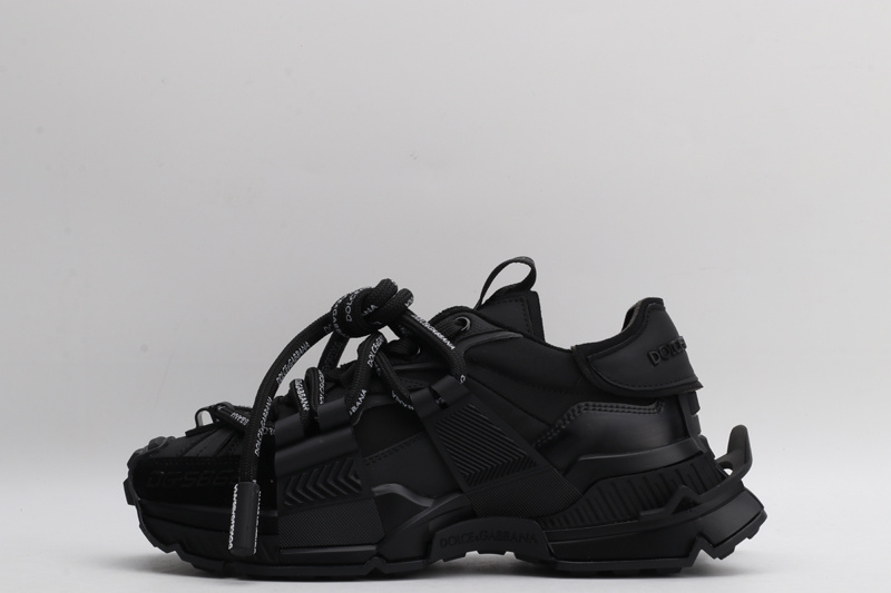 Mixed-material Space sneakers