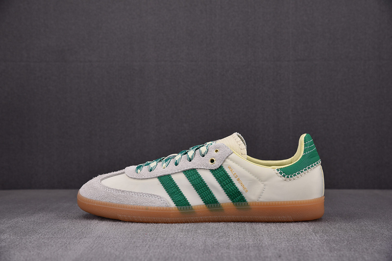 Wales Bonner x Samba 'Cream White Bold Green' GY4344