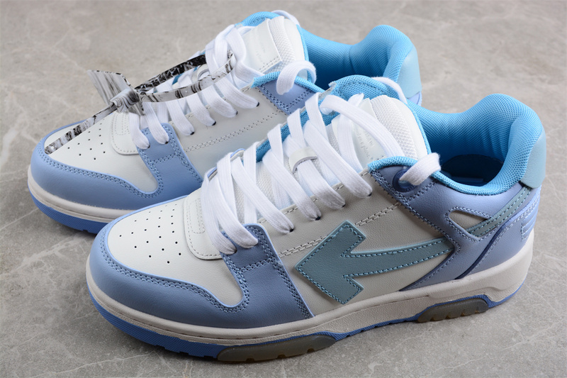 OFF-WHITE Out Of Office leather sneakers