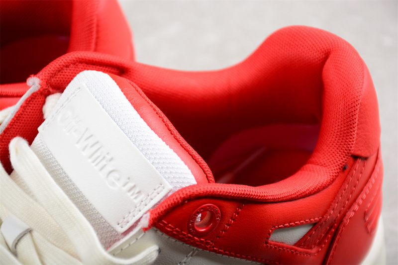 OFF-WHITE Out Of Office leather sneakers