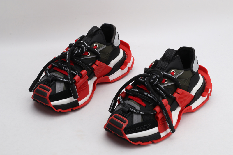 Mixed-material Space sneakers