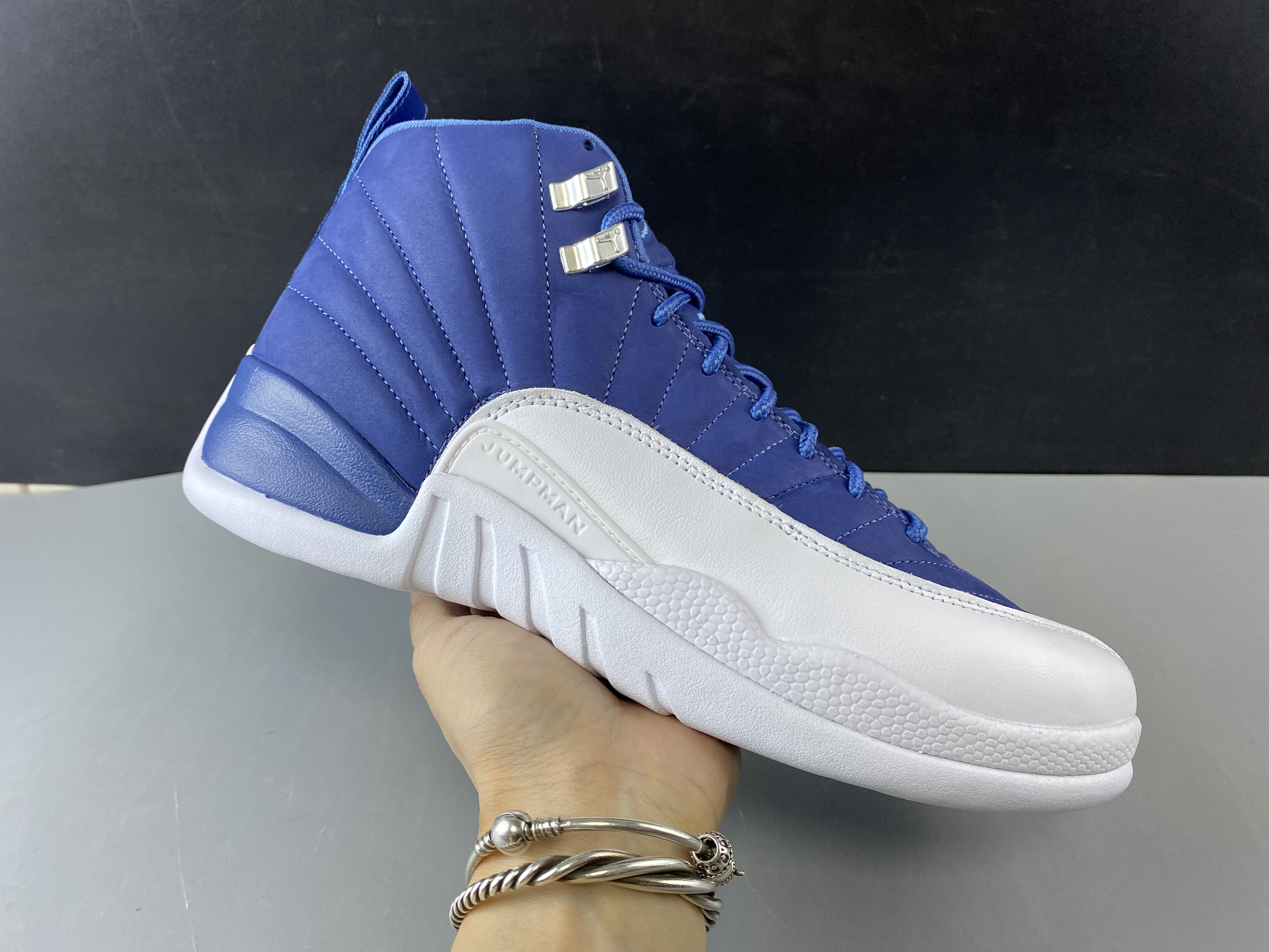 Air Jordan 12 Indigo Stone Blue 130690-404