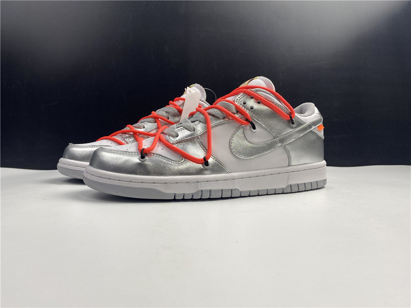 Off White x Nike Dunk Low CT0856- 800