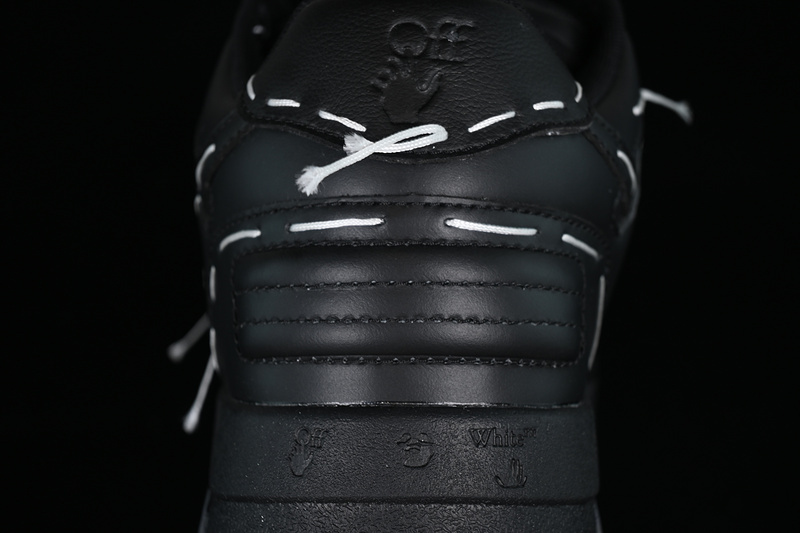 OFF-WHITE Out Of Office leather sneakers