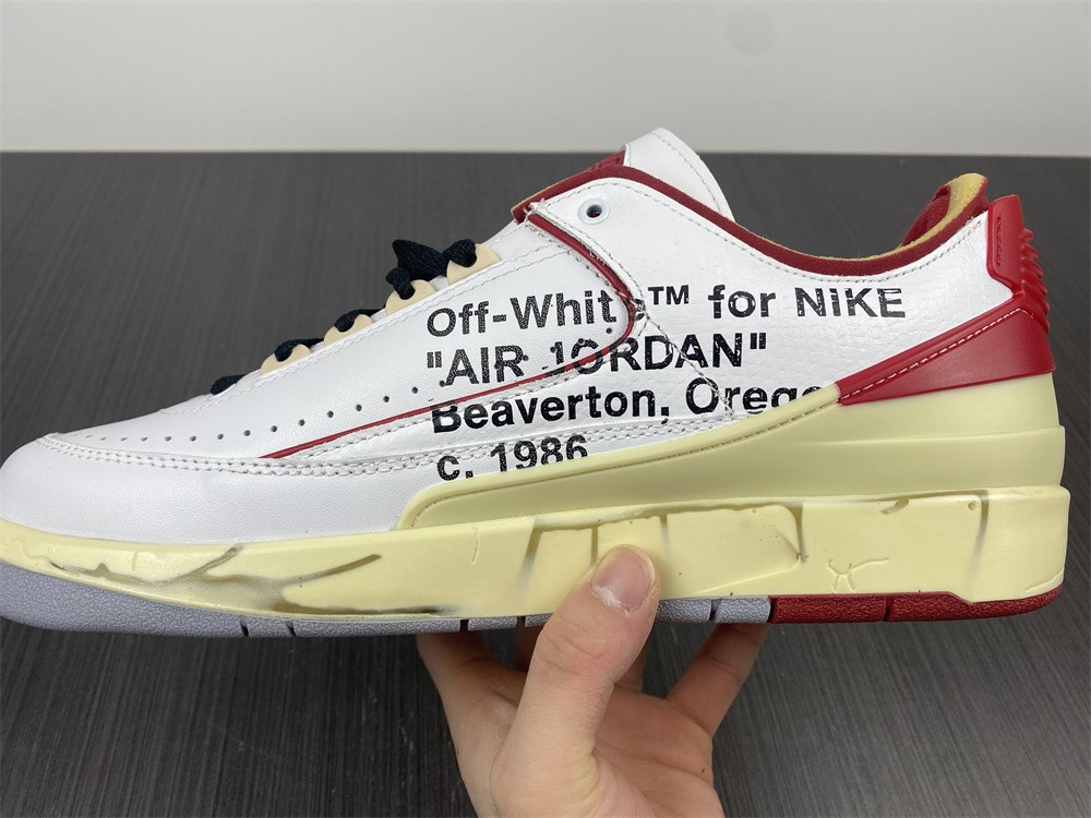 Off White x Air Jordan 2 Retro Low SP  DJ4375-106