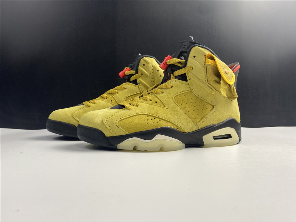 Travis Scott X Air Jordan 6 Wheat Yellow CN1084-300