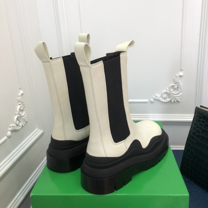 Bottega Veneta Tire Leather Ankle boots