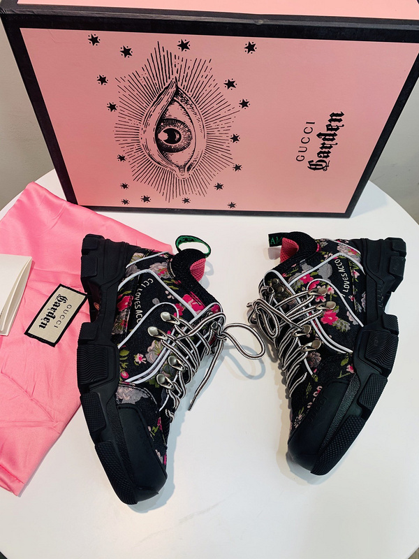 Gucci Journey Flashtrek Jewel Crystal Low Boot