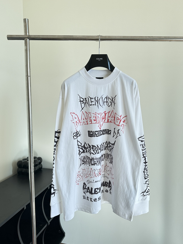 Balenc1aga Long Sleeve 2404007