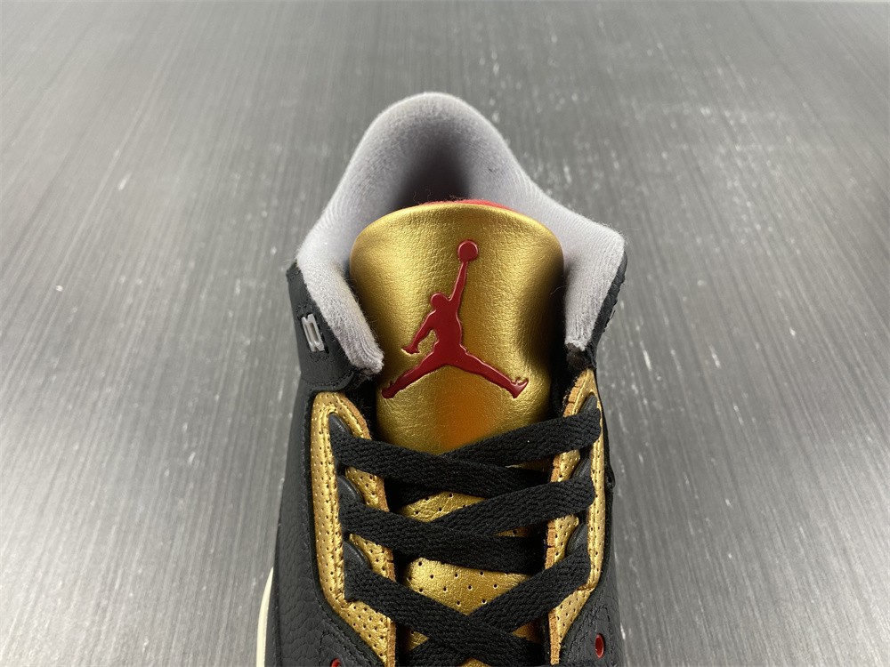 Air Jordan 3 "Black Cement Gold" CK9246-067