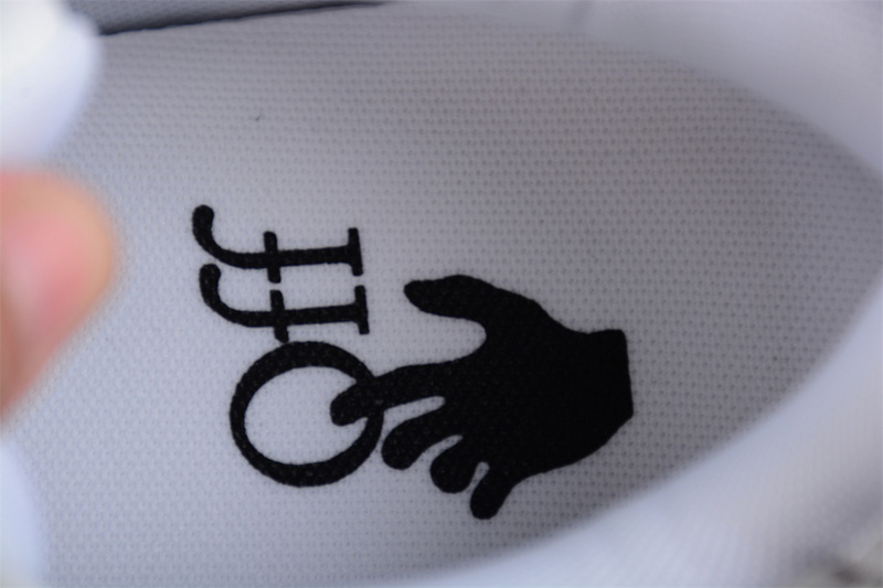 OFF-WHITE Out Of Office leather sneakers