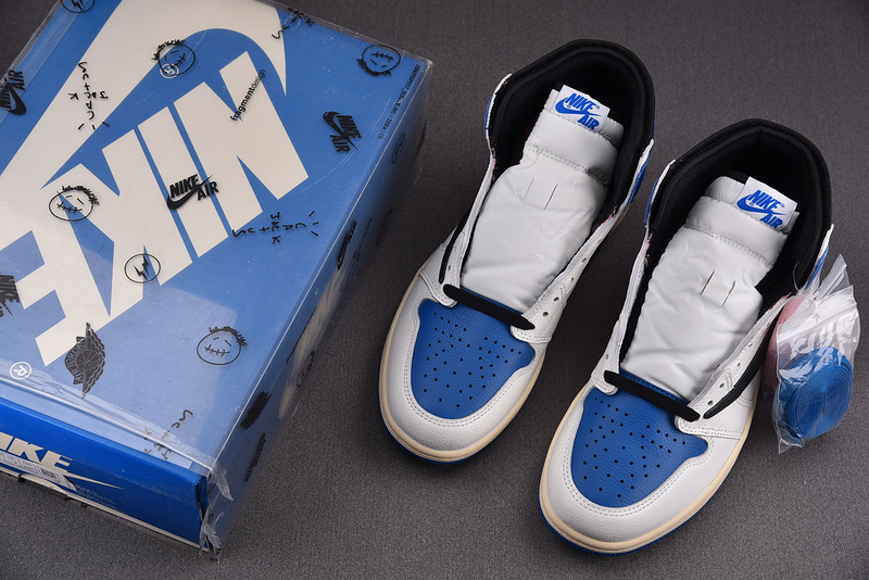 Travis Scott x Fragment x Air Jordan 1 High OG SP Military Blue DH3227-105