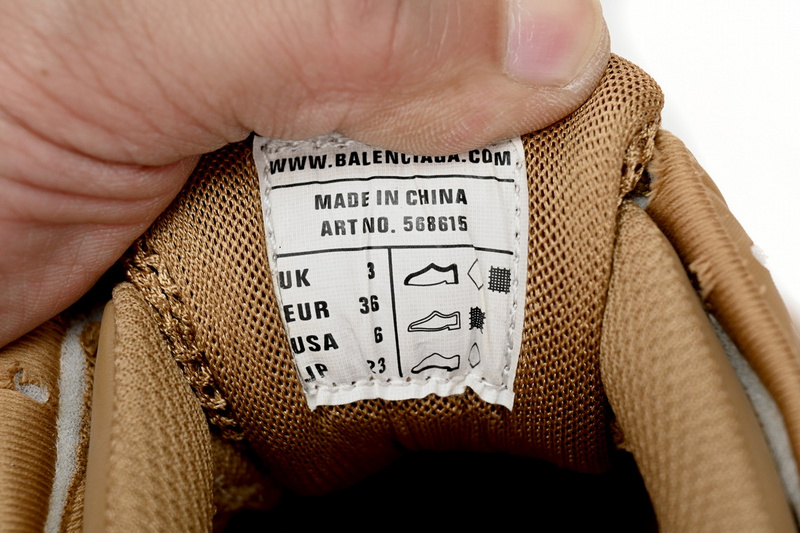 Balenciaga Track 2 Sneaker Military Brown  568615 W3AG1 2706