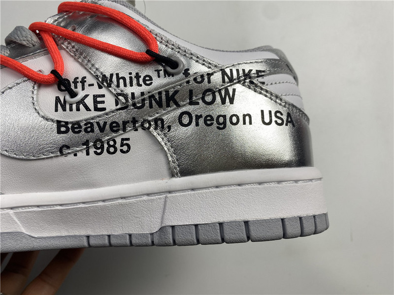 Off White x Nike Dunk Low CT0856- 800
