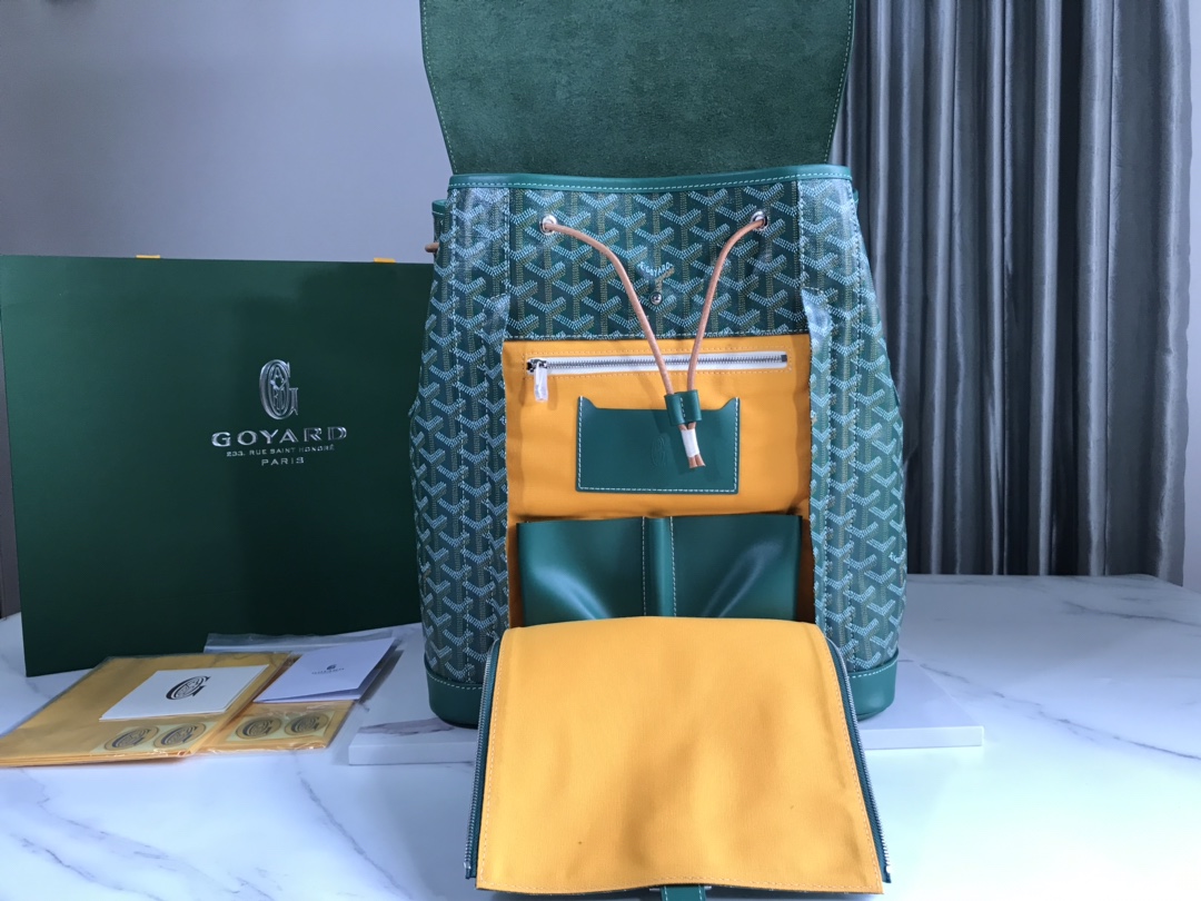 Goyard Calfskin Alpin MM Backpack