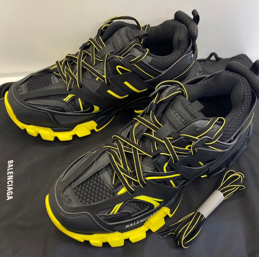 Balenciaga Track Black Yellow     542023 W3AC1 1070