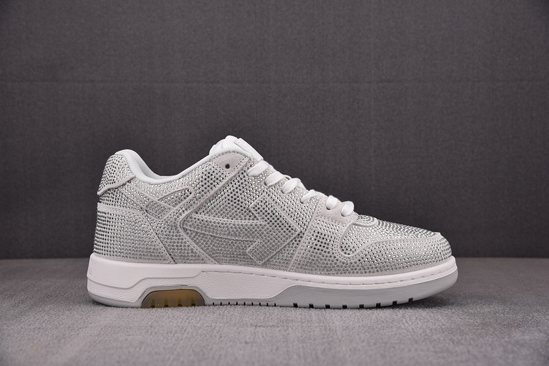 OFF-WHITE Out Of Office leather sneakers