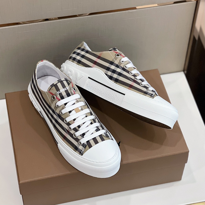 Burberry Vintage Check Cotton Sneakers