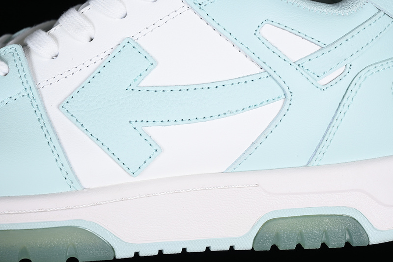 OFF-WHITE Out Of Office leather sneakers