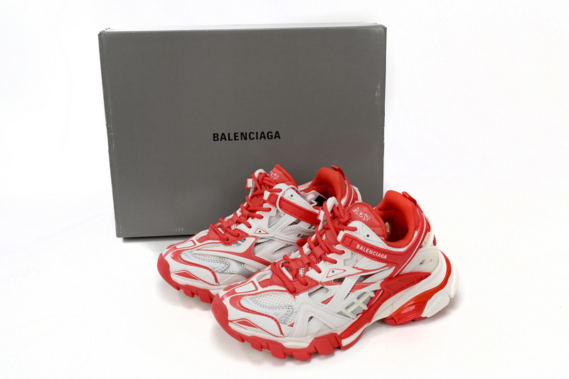 Balenciaga Track 2 Sneaker Military Black White Red  568615 W2GN3 1293