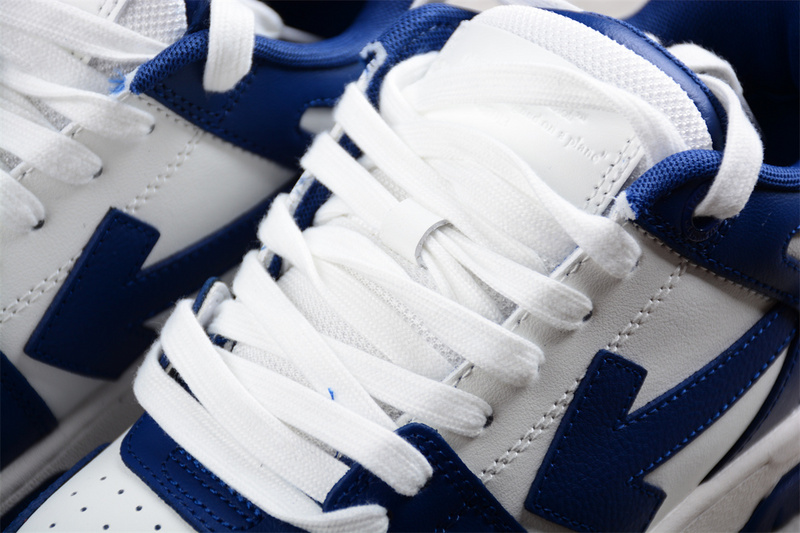 OFF-WHITE Out Of Office leather sneakers