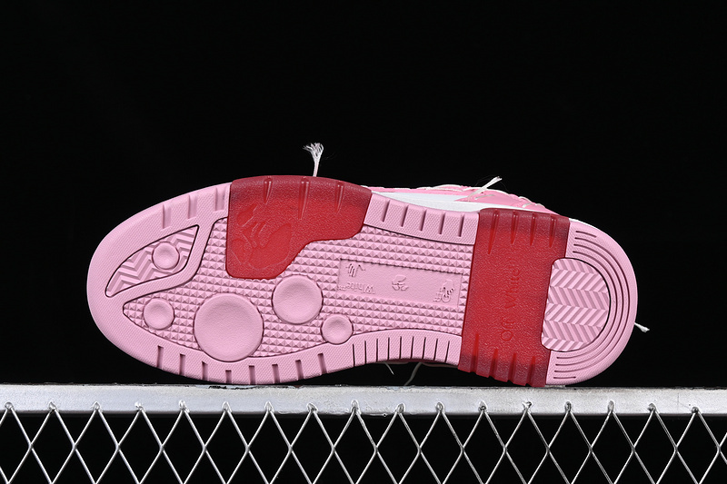 OFF-WHITE Out Of Office leather sneakers