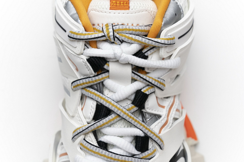 Balenciaga Tess S.White Orange LED 542436 W1GB7 9059
