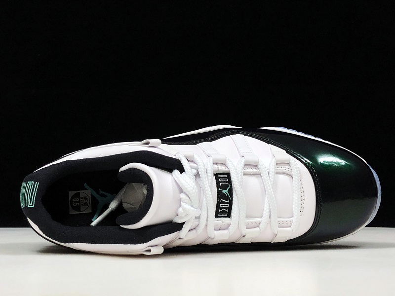 Air Jordan 11 Retro Low "Emerald, Easter" 528895-145