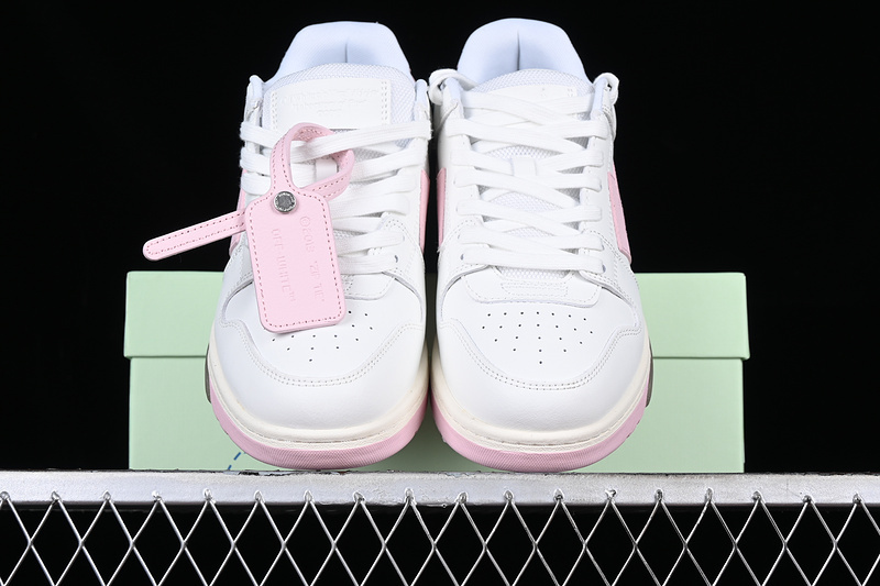 OFF-WHITE Out Of Office leather sneakers