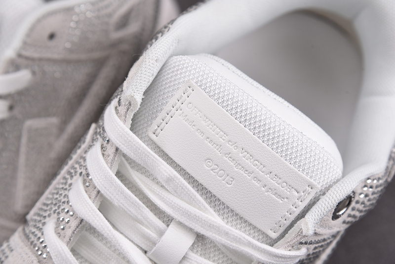 OFF-WHITE Out Of Office leather sneakers