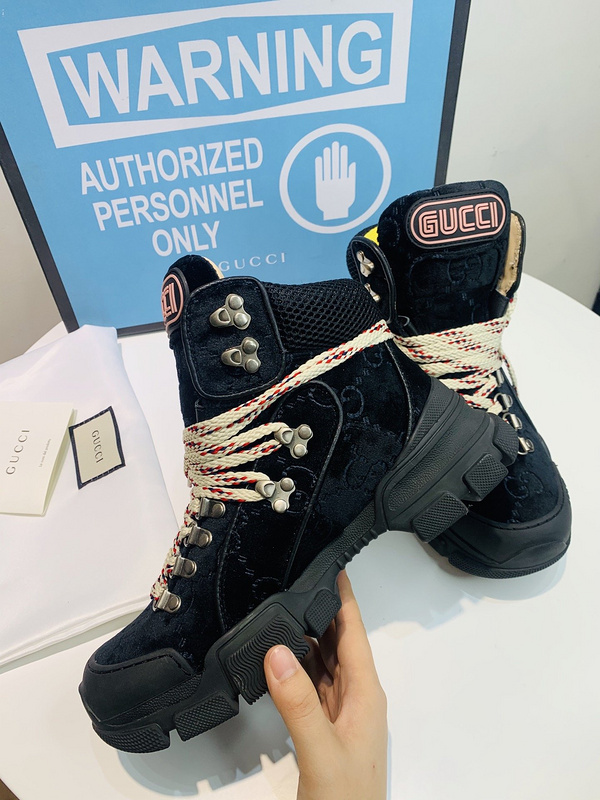 Gucci Journey Flashtrek Jewel Crystal Low Boot