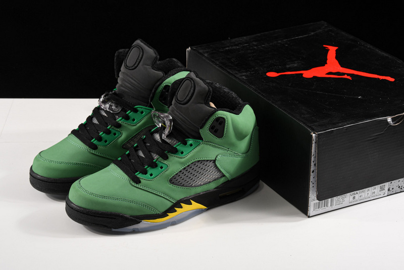 Air Jordan 5 Oregon Ducks Elevate 2020 454803-535