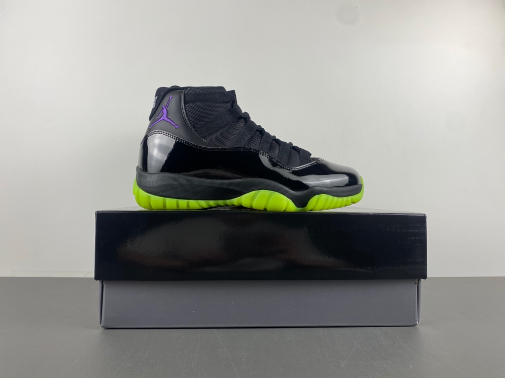 Air Jordan 11 Black Barely Volt CT8012-003