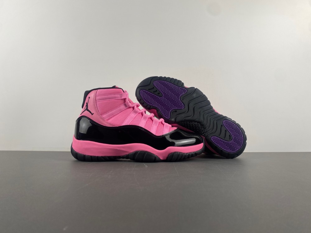 Air Jordan 11 Black and pink men