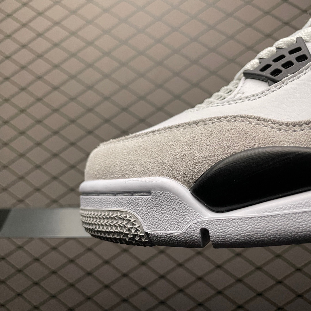 Air Jordan 4 Retro Military Black White/Black