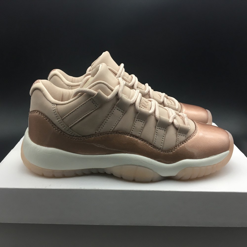 Air Jordan 11 Low GS “Rose Gold”AH7860-105