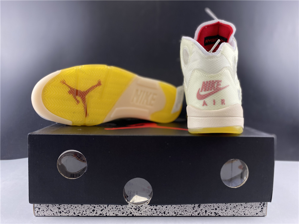 Air​ Jordan 5 x​off white AJ5 ow 3M CT8480-0020