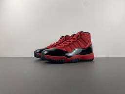 New Nike Air Jordan 11 red black Men’s Basketball shoes