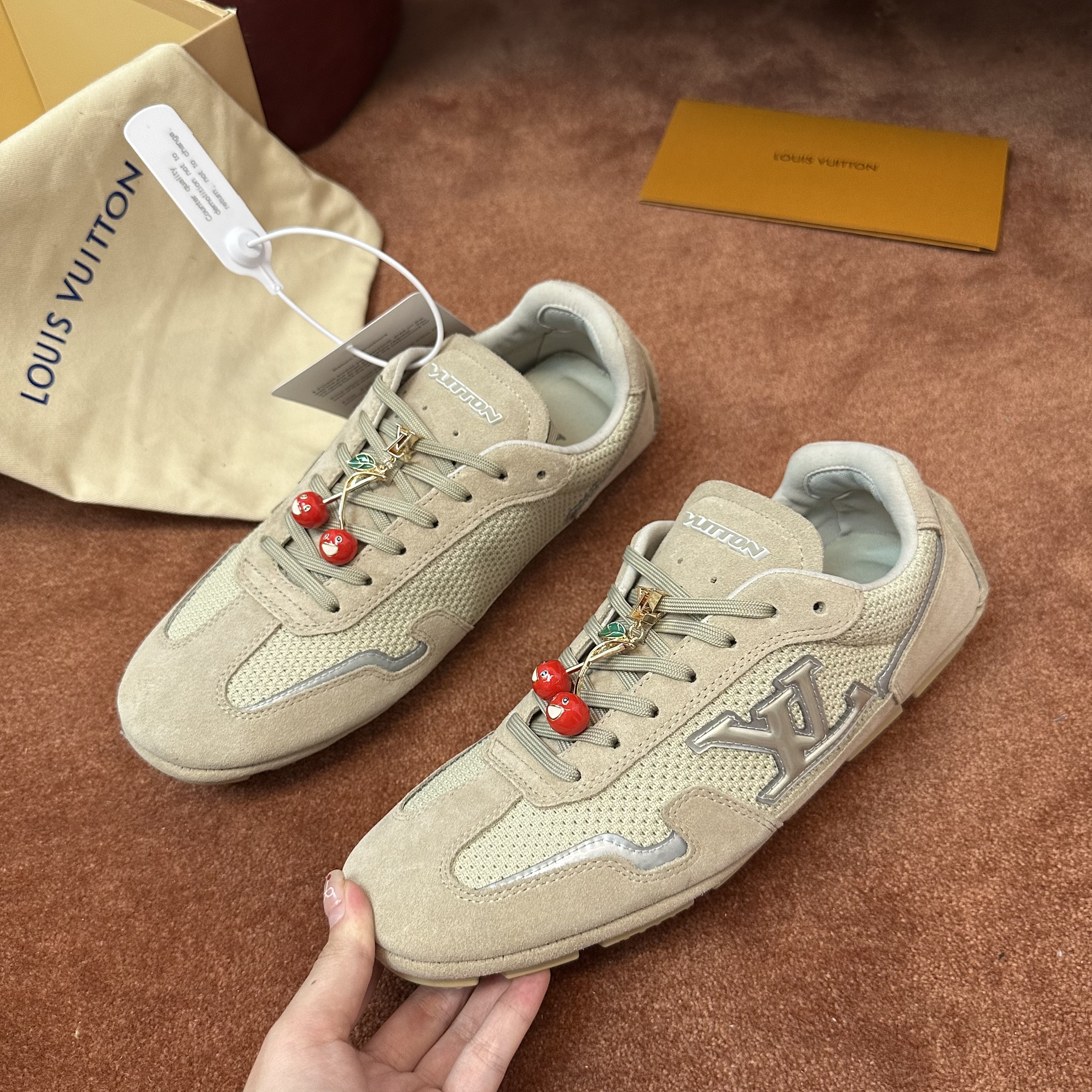 LV Footprint Soccer Sneaker