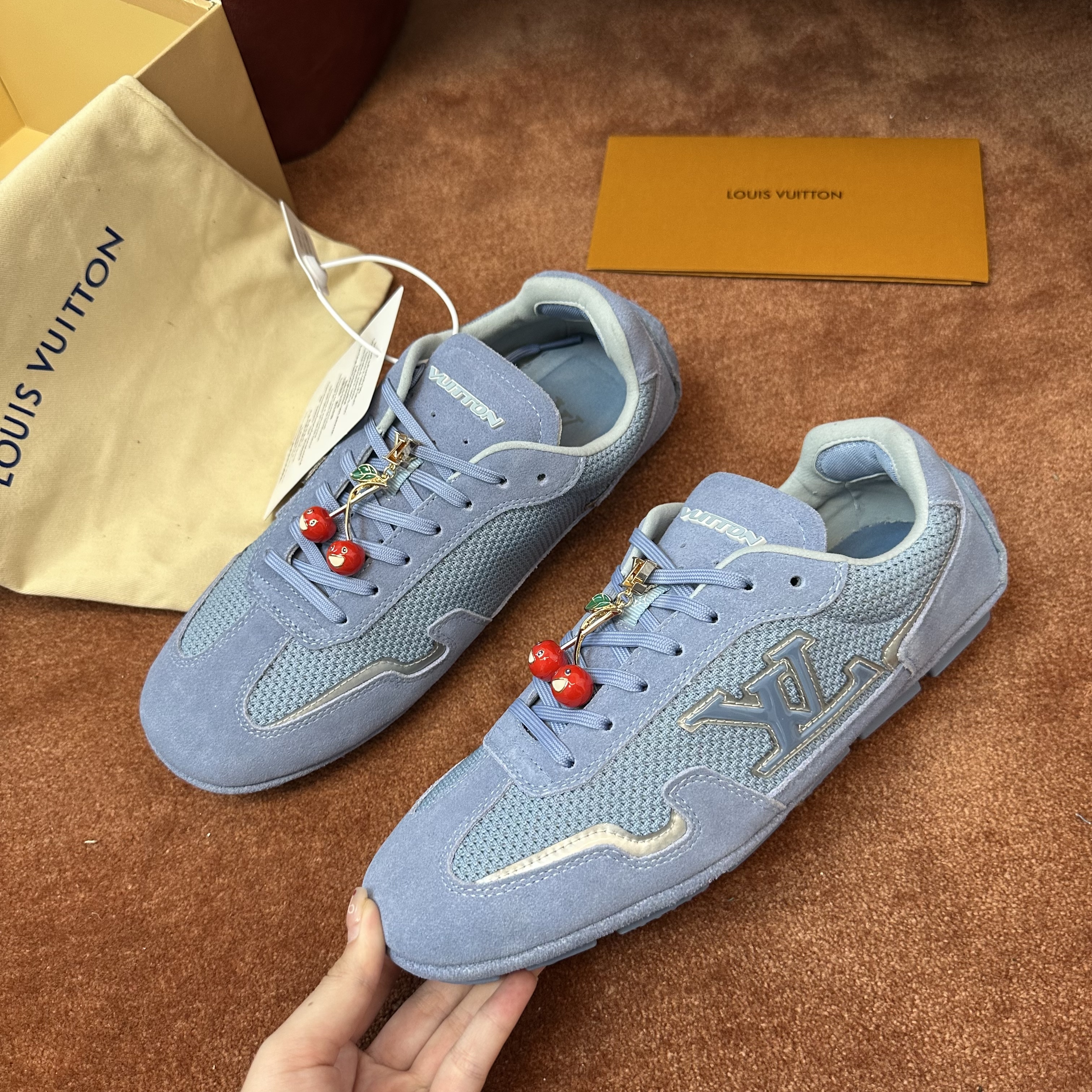 LV Footprint Soccer Sneaker