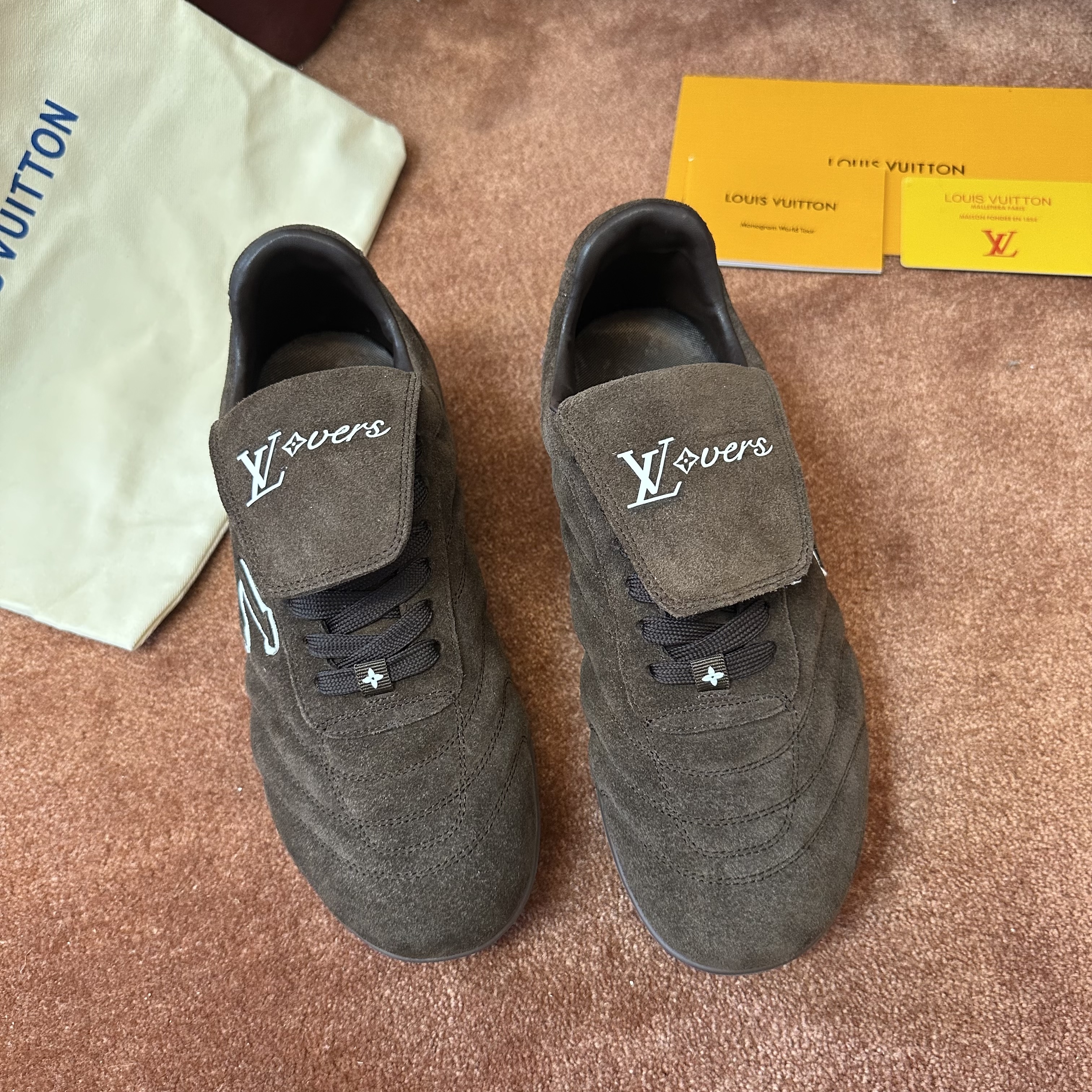 LV Footprint Soccer Sneaker