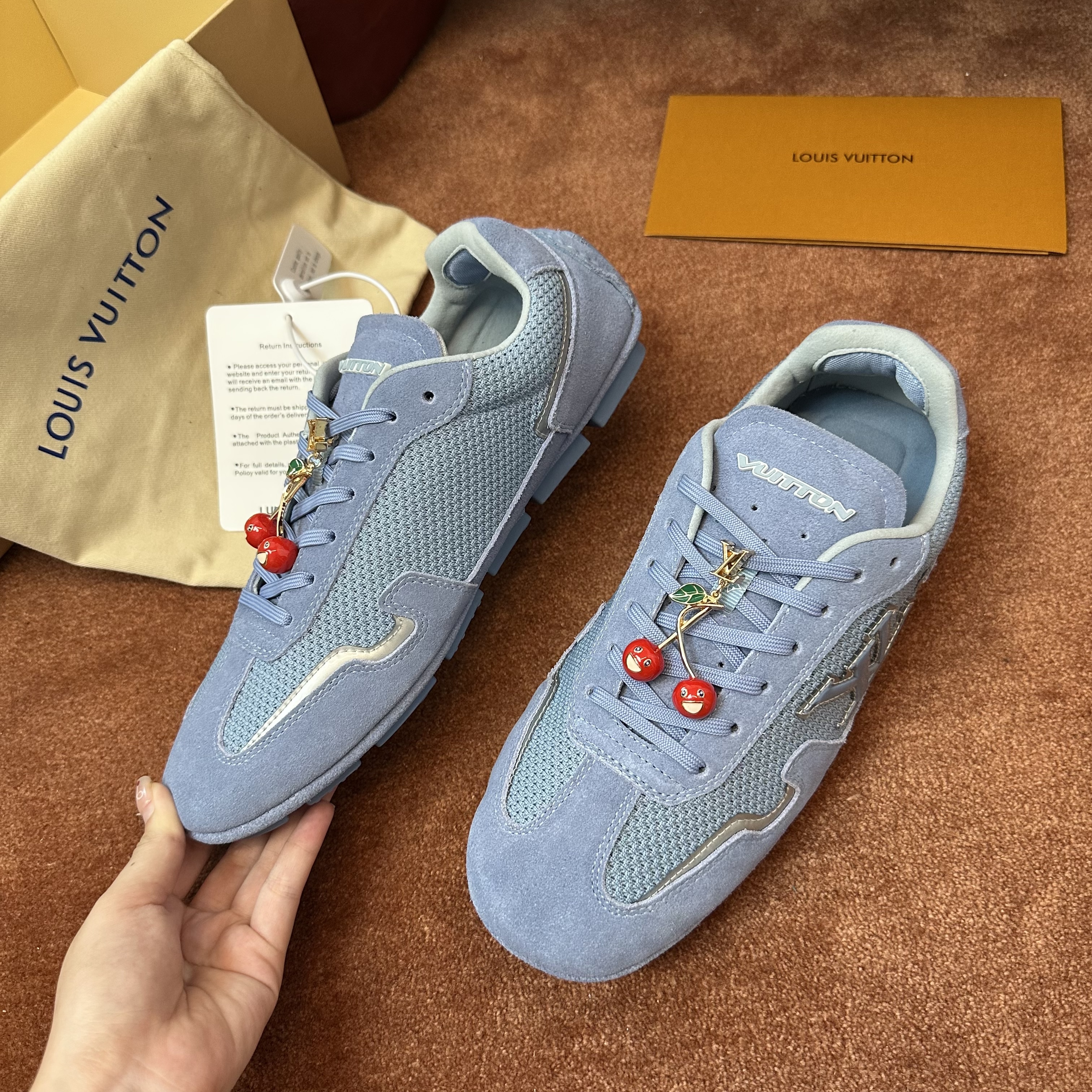 LV Footprint Soccer Sneaker